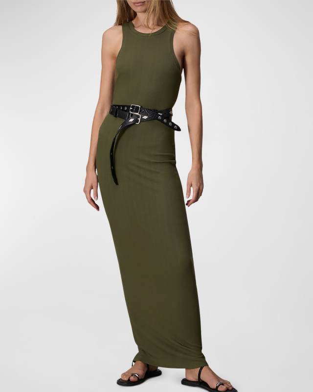 Luca Ribbed Tank Dress